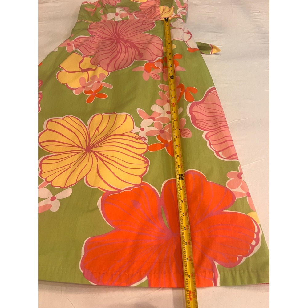 Vintage white label Lilly Pulitzer Sabrina dress in Bahama Mama size 12 - Picture 11 of 14